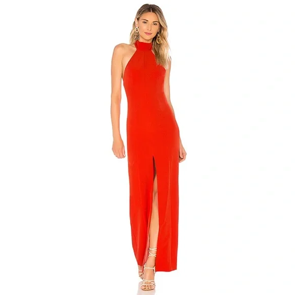 House Of Harlow 1960 Dresses | Revolve Diana Halter Dress Size Xs | Color: Orange/Red | Size: Xs | Chantel322550's Closet
